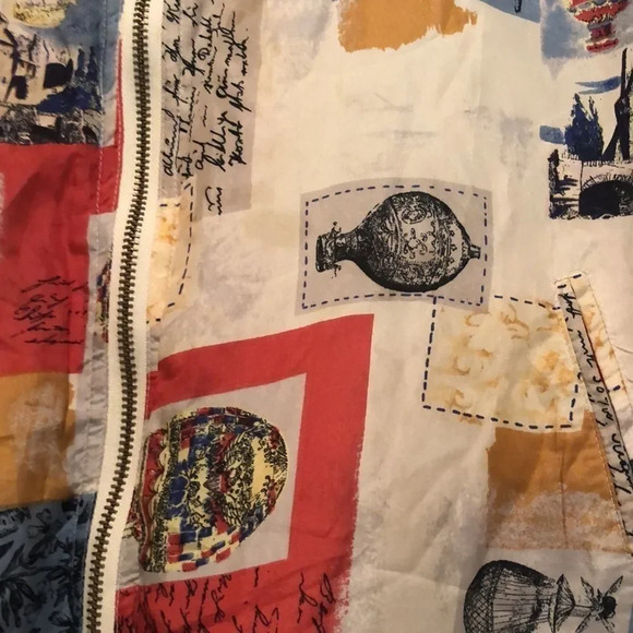 Vintage EVR DIV Russo Apparel Group Silk Jacket - Picture 3 of 10